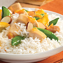 Yummy Orange Chicken and Rice